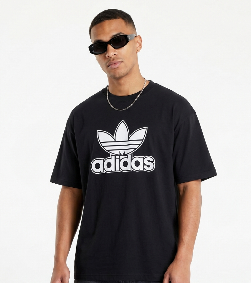 Adidas Originals Trefoil Logo Oversized T-Shirt for Men