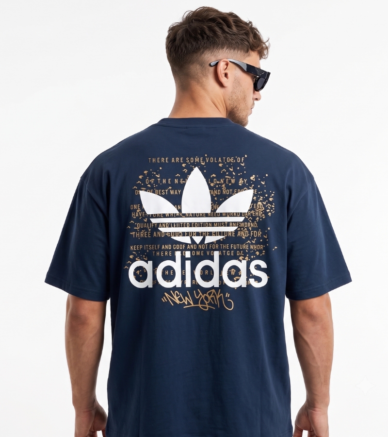 Adidas Originals Trefoil Logo Oversized T-Shirt for Men